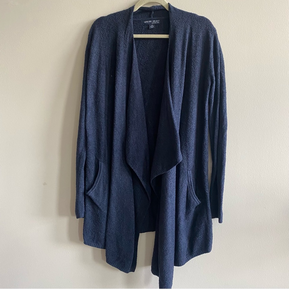 Barefoot dreams blue cardigan CozyChic Lite® Circle Cardigan